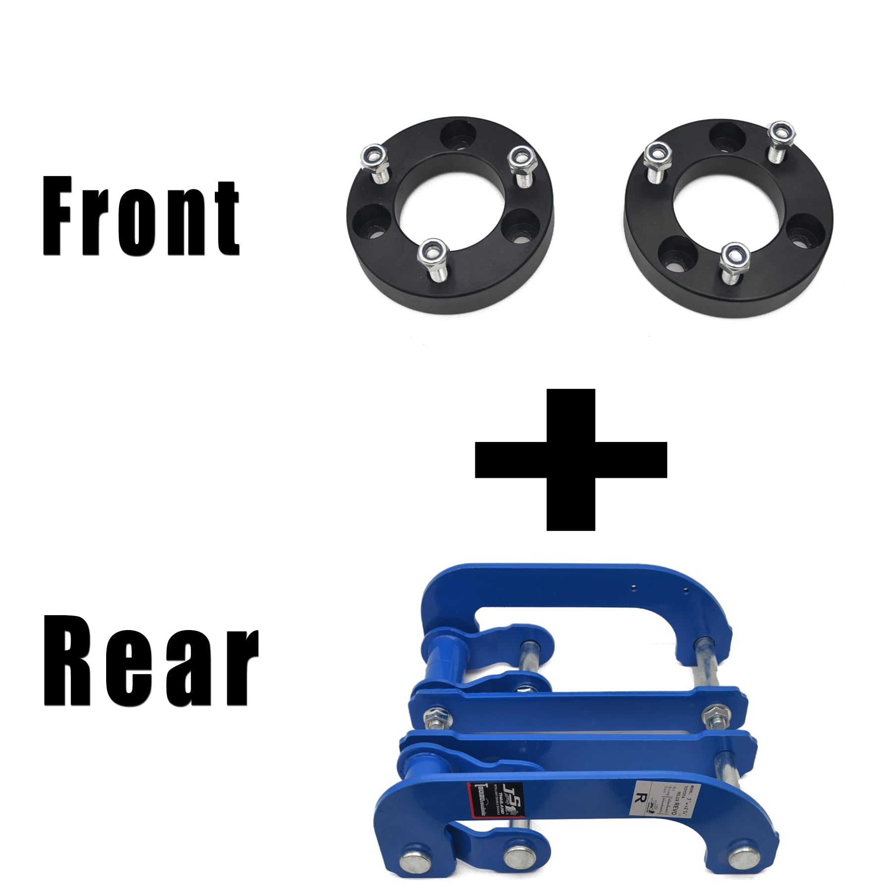 Suspension Lift Kits Front & Rear Leaf Spring Shackles Upper